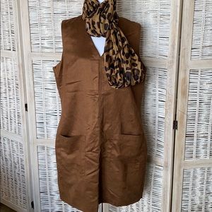 NWT Tobacco Smock Dress